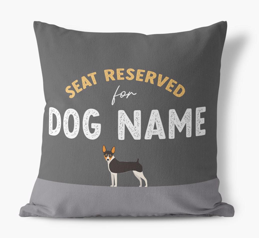 Reserved For: Personalized {breedFullName} Canvas Pillow