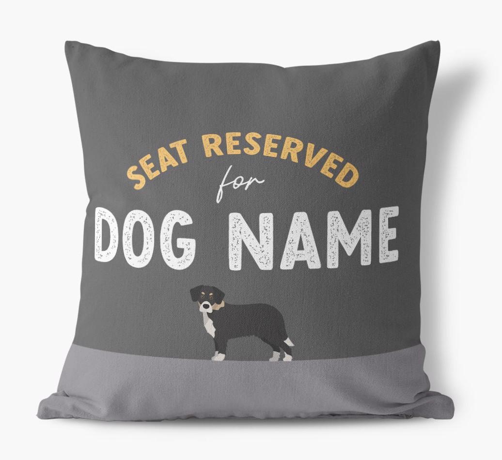 Reserved For: Personalized {breedFullName} Canvas Pillow