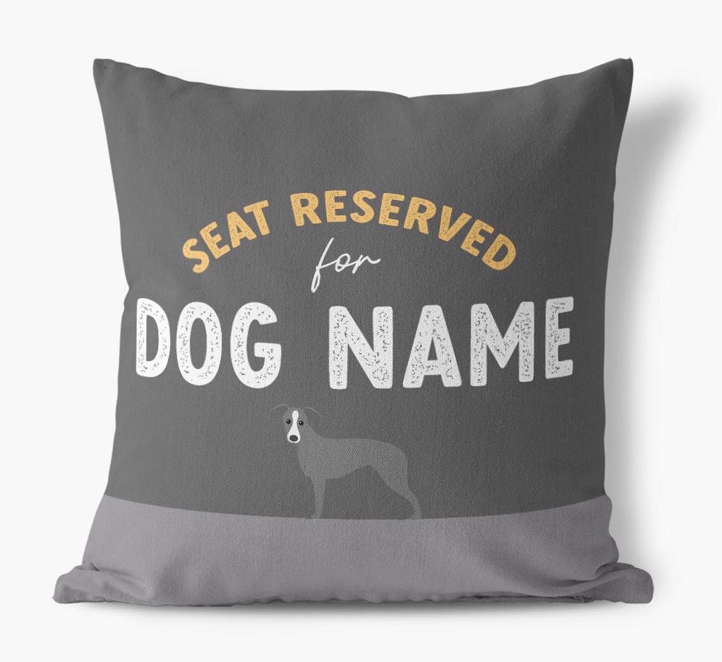 Reserved For: Personalised {breedFullName} Canvas Cushion