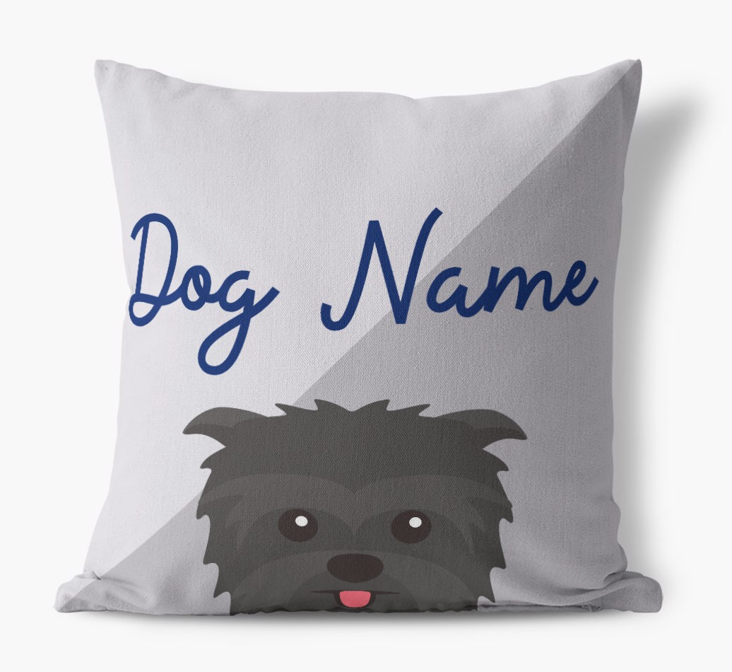 Peeking Name: Personalised {breedFullName} Cushion