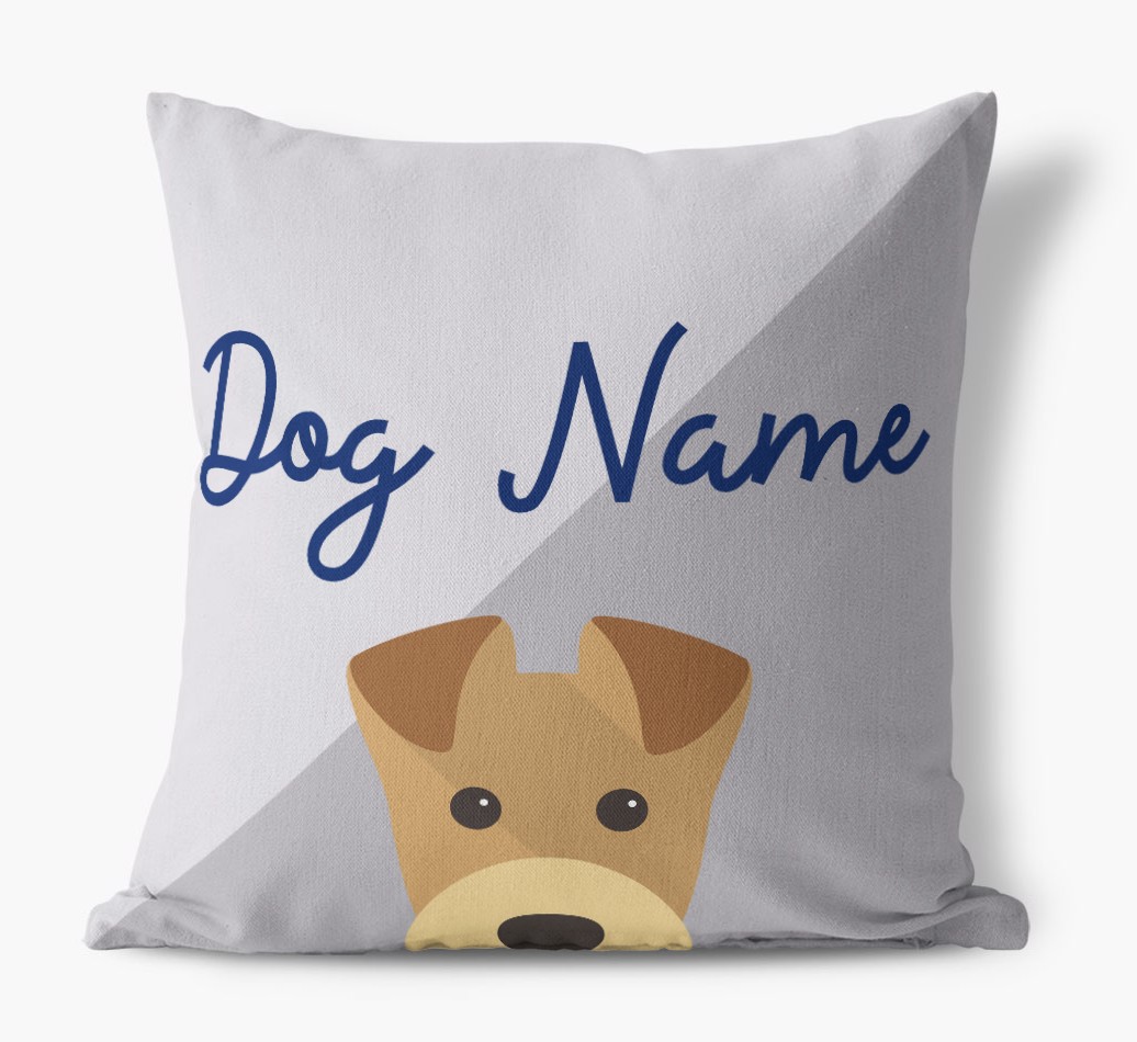 Peeking Name: Personalised {breedFullName} Cushion