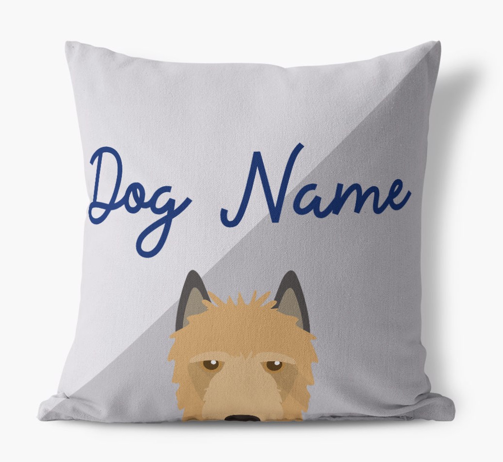 Peeking Name: Personalised {breedFullName} Cushion
