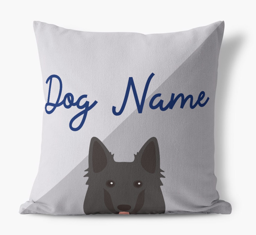 Peeking Name: Personalised {breedFullName} Cushion