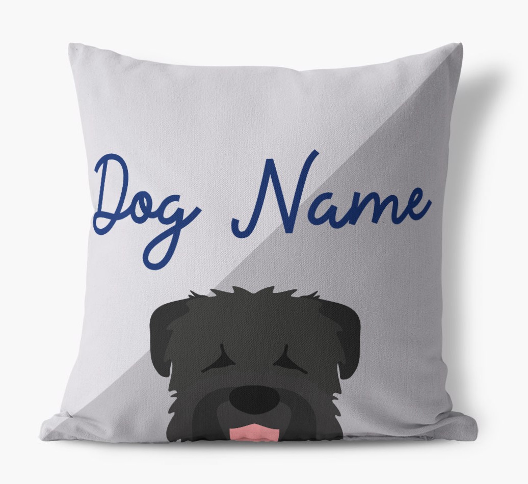 Peeking Name: Personalised {breedFullName} Cushion