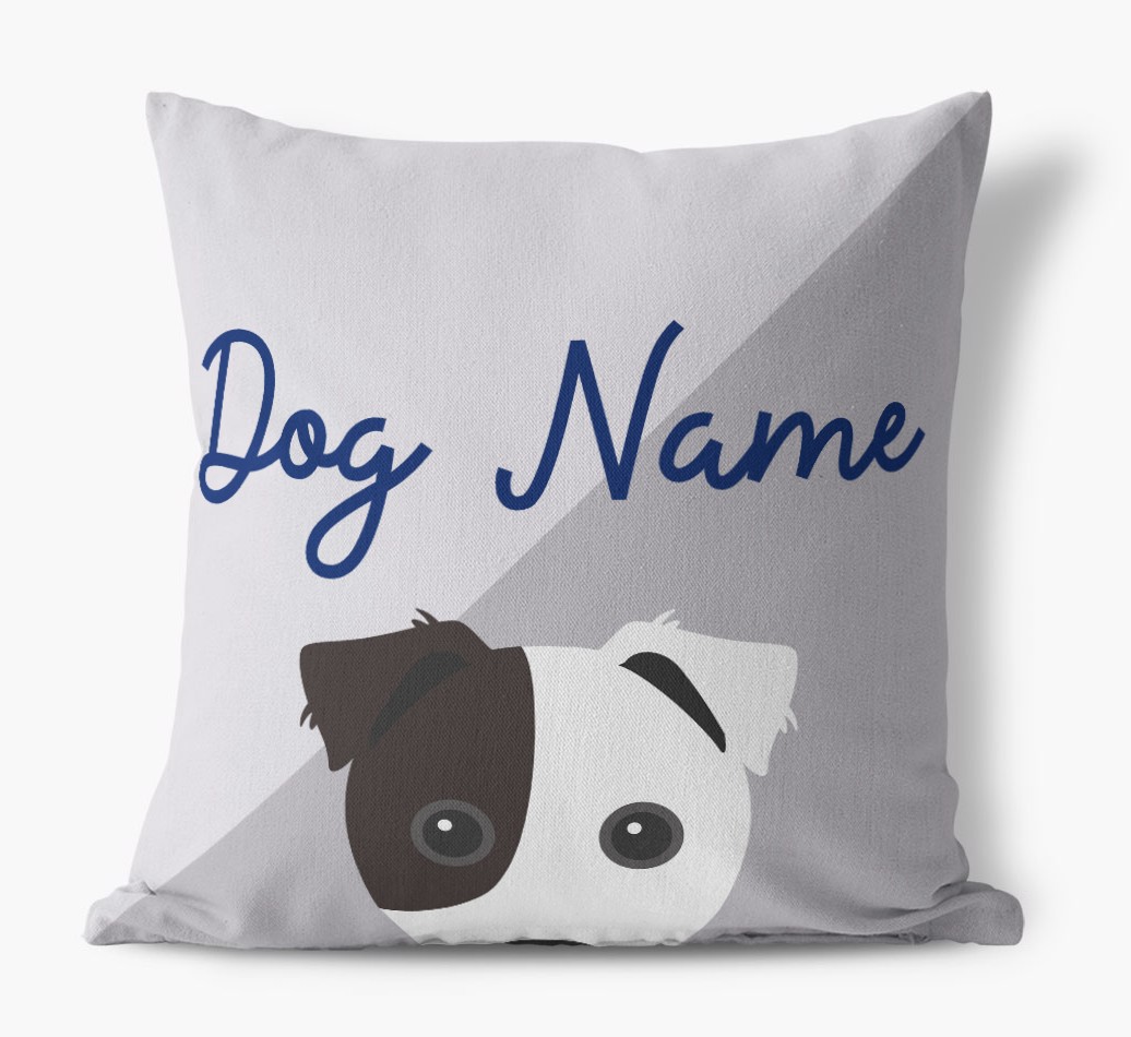 Peeking Name: Personalised {breedFullName} Cushion