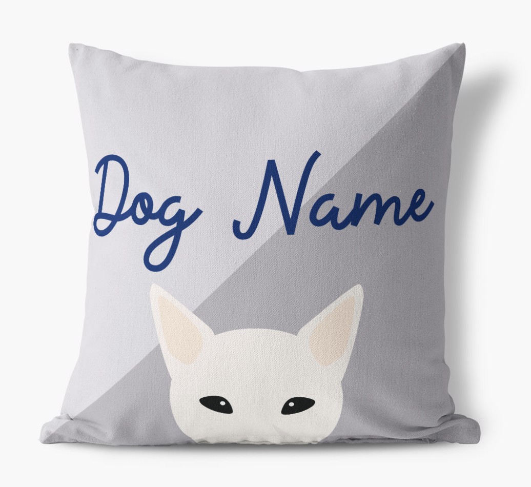 Peeking Name: Personalised {breedFullName} Cushion
