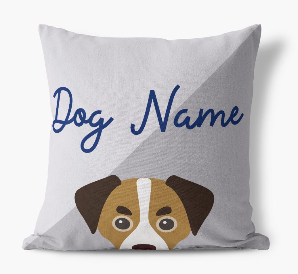 Peeking Name: Personalised {breedFullName} Cushion