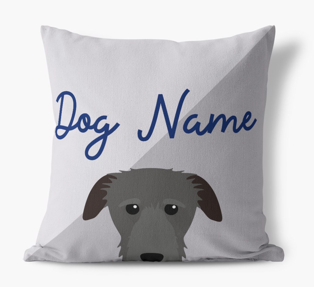 Peeking Name: Personalised {breedFullName} Cushion