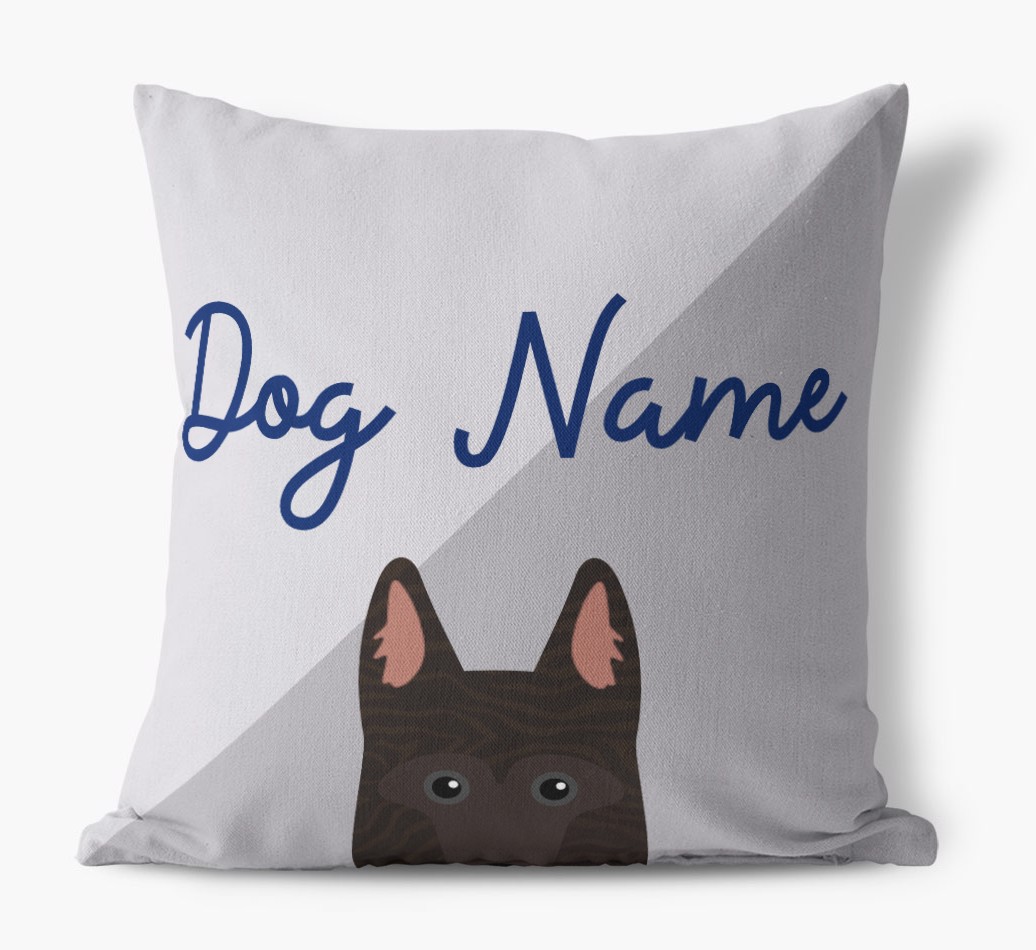 Peeking Name: Personalised {breedFullName} Cushion