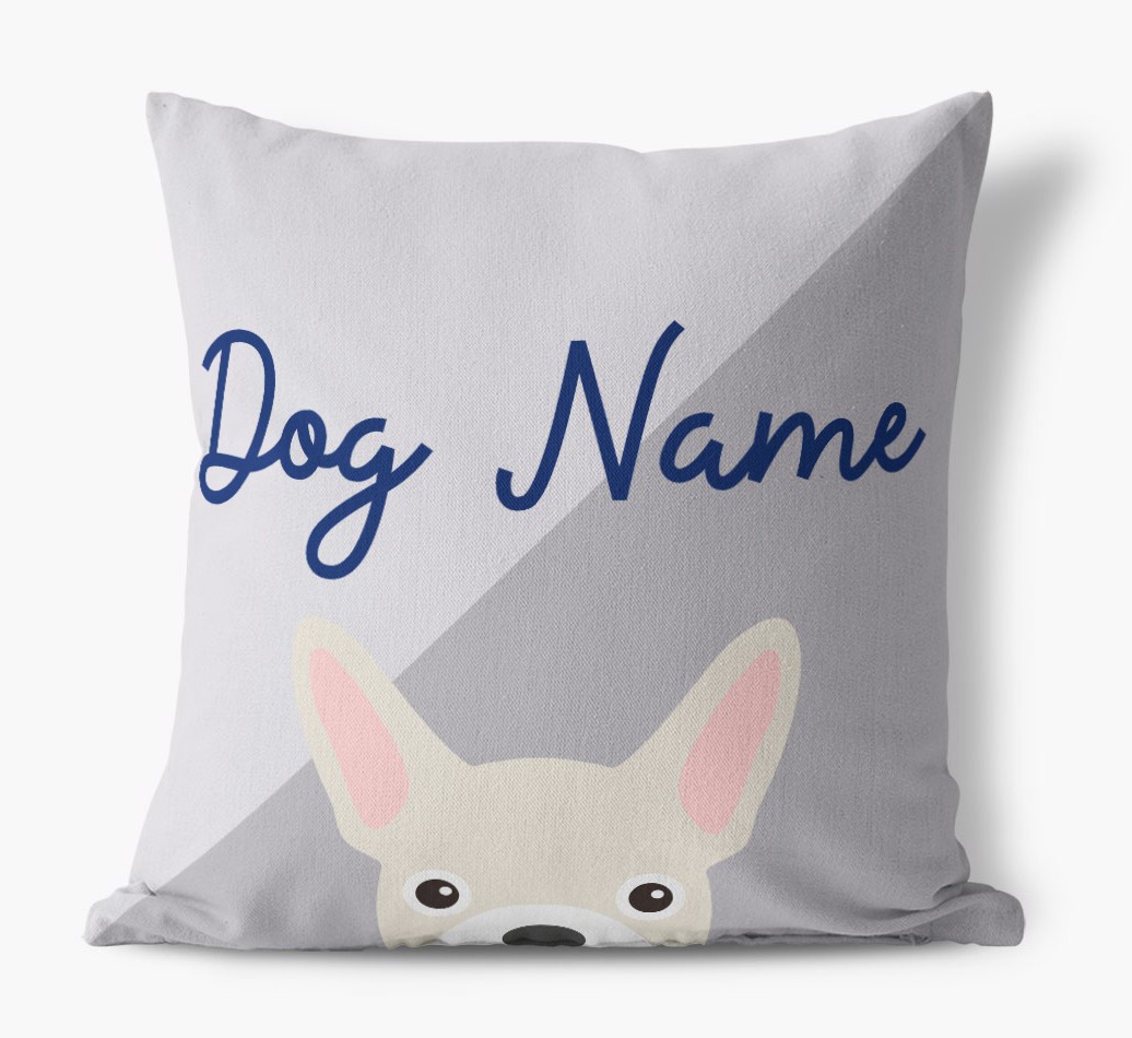 Peeking Name: Personalized {breedFullName} Pillow