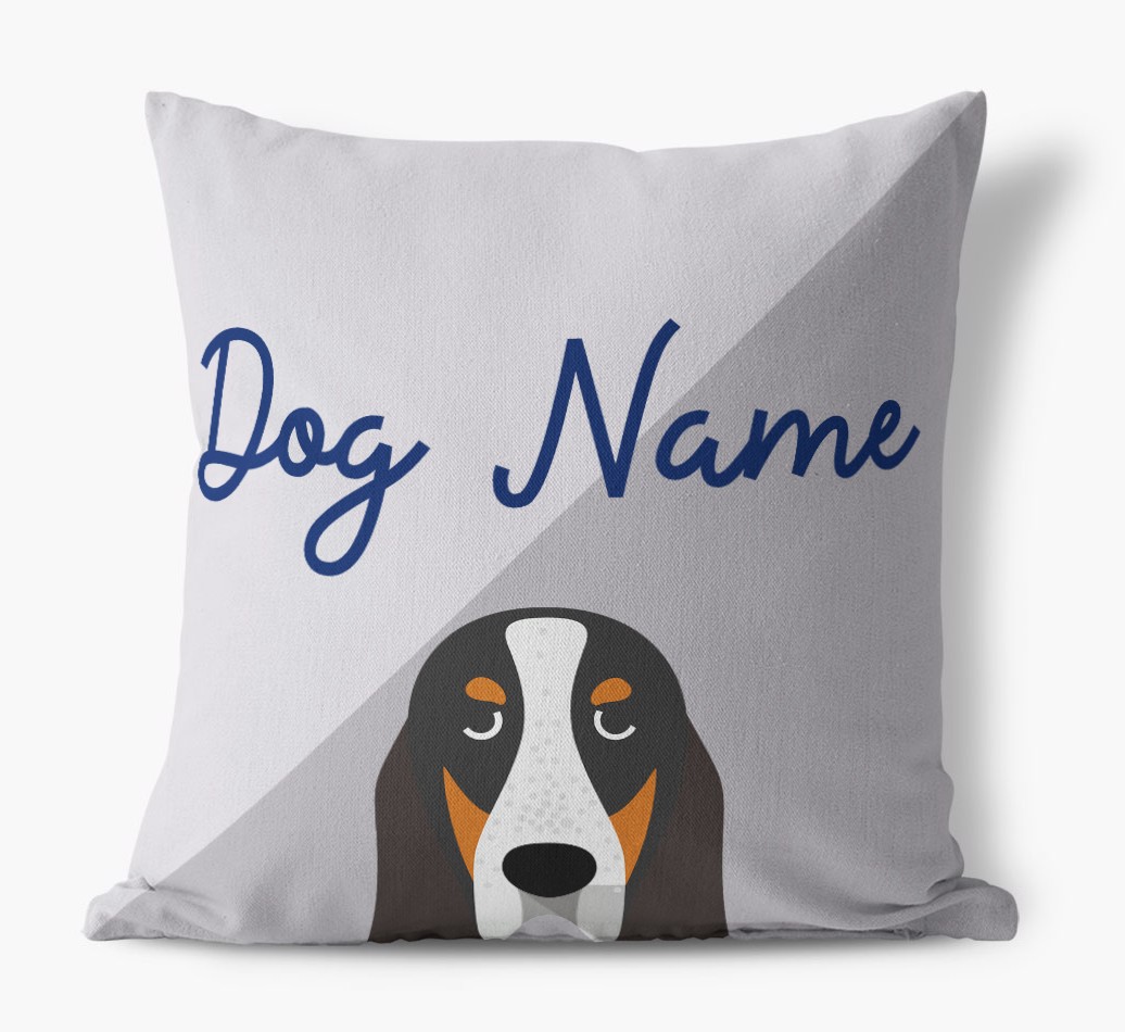 Peeking Name: Personalised {breedFullName} Cushion
