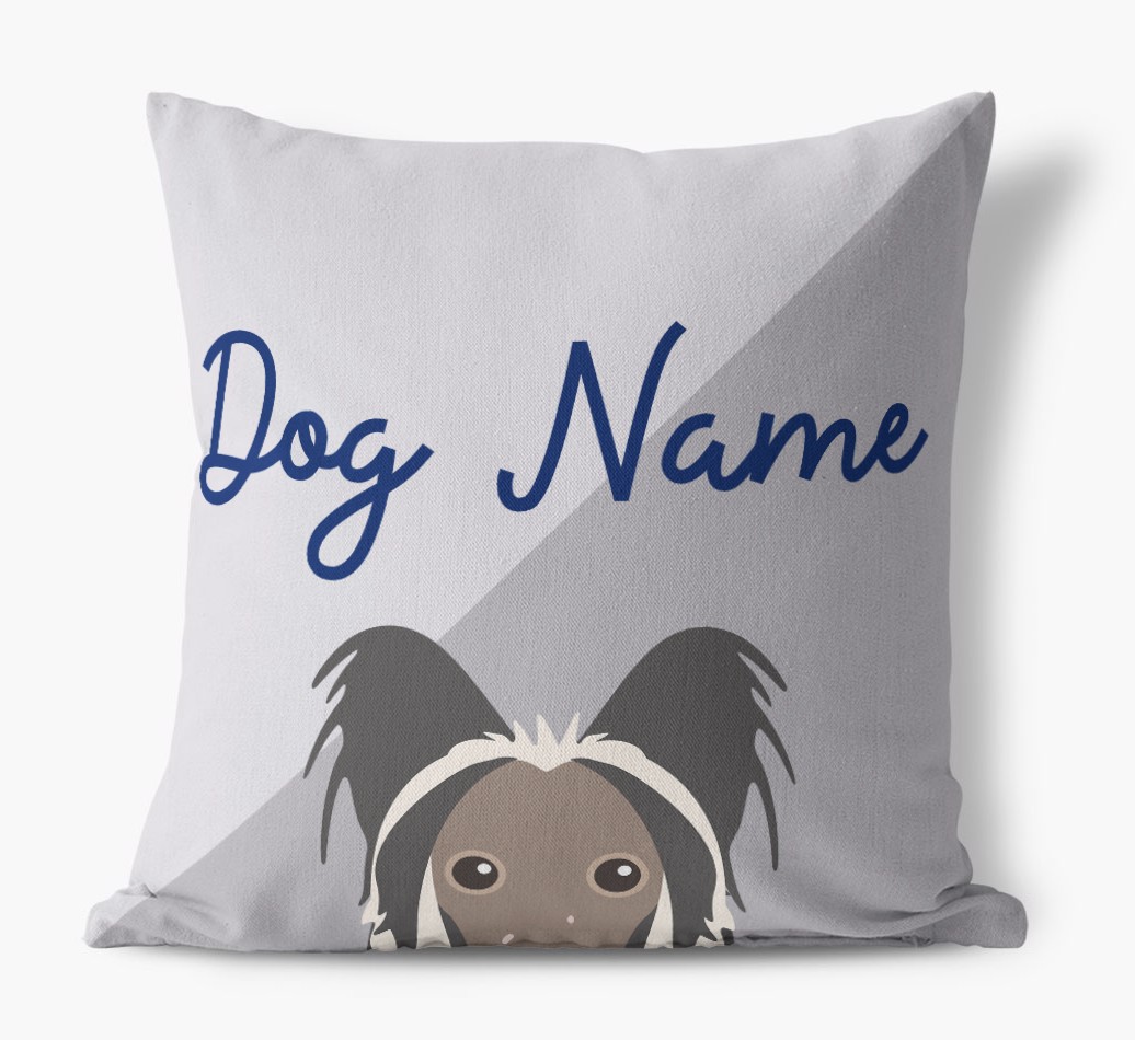 Peeking Name: Personalised {breedFullName} Cushion