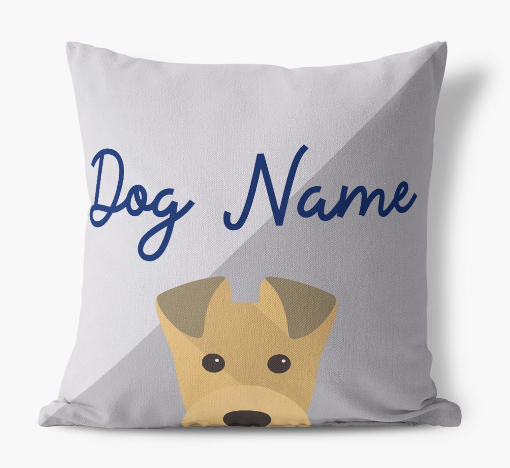 Peeking Name: Personalised {breedFullName} Cushion