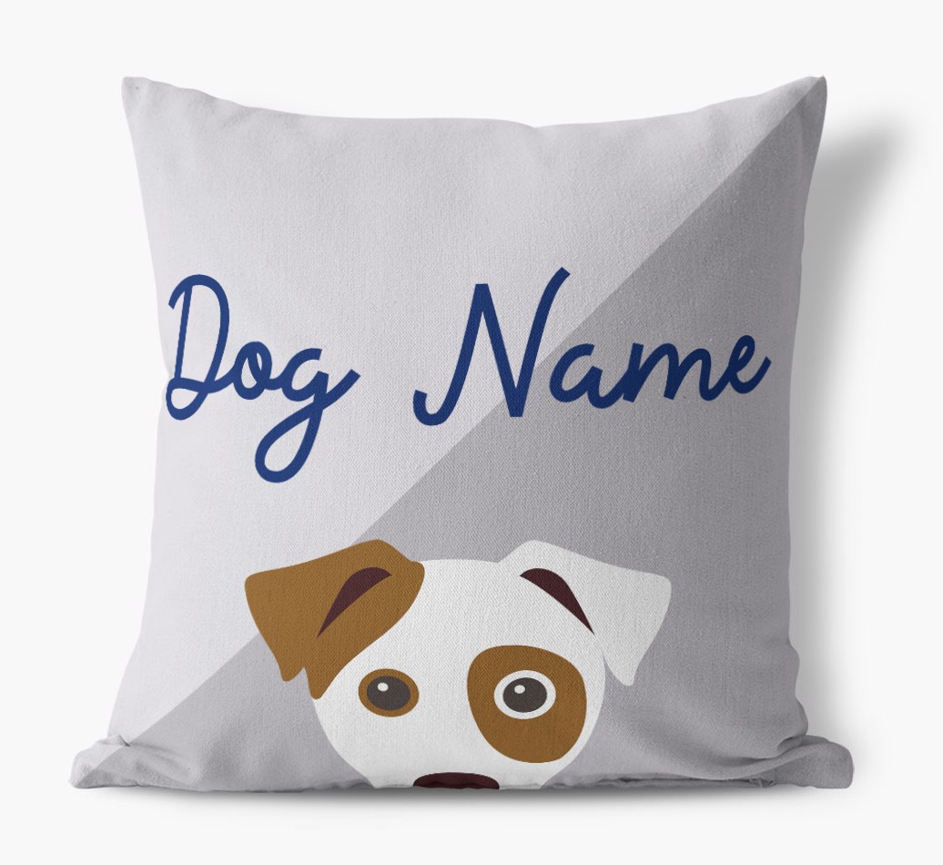 Peeking Name: Personalized {breedFullName} Pillow