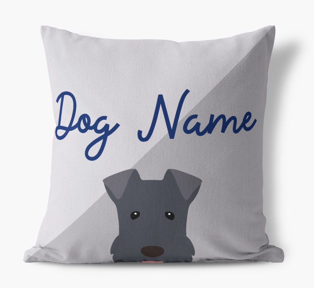 Peeking Name: Personalised {breedFullName} Cushion