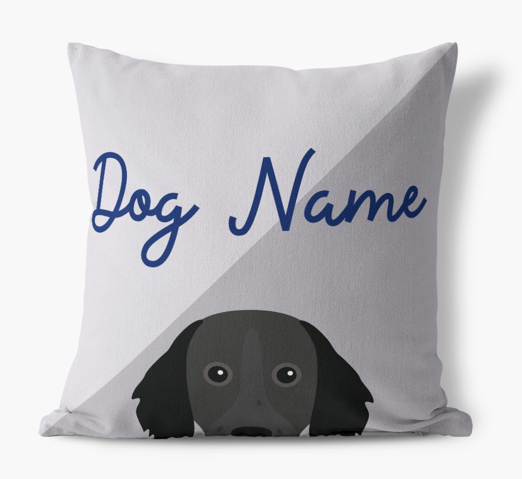 Peeking Name: Personalised {breedFullName} Cushion