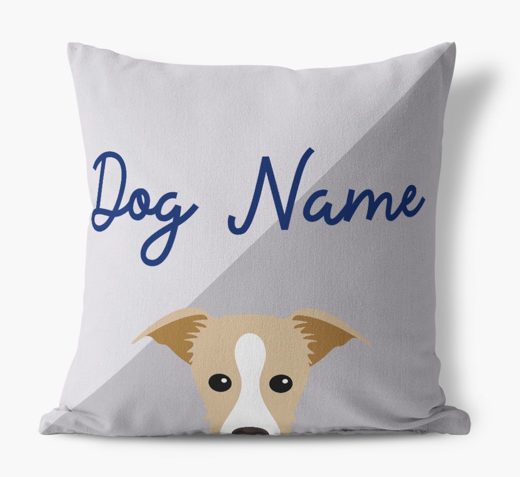 Peeking Name: Personalised {breedFullName} Cushion