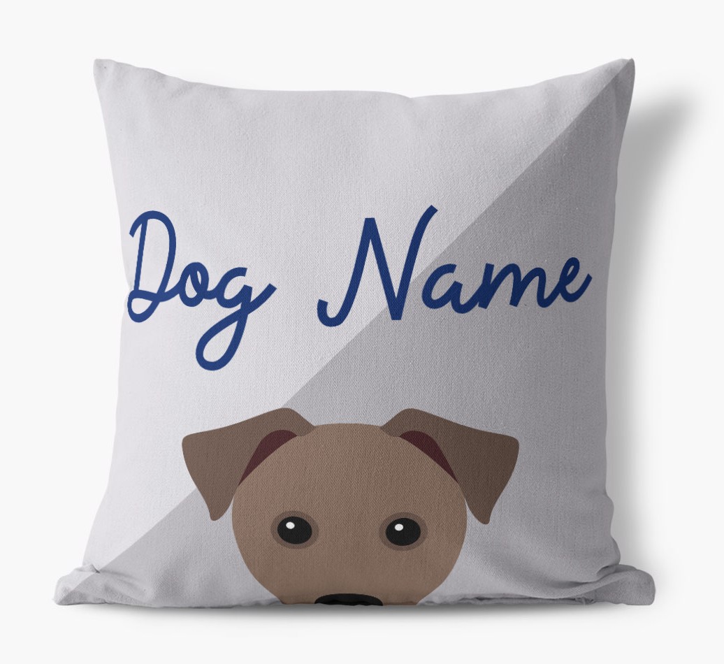 Peeking Name: Personalised {breedFullName} Cushion