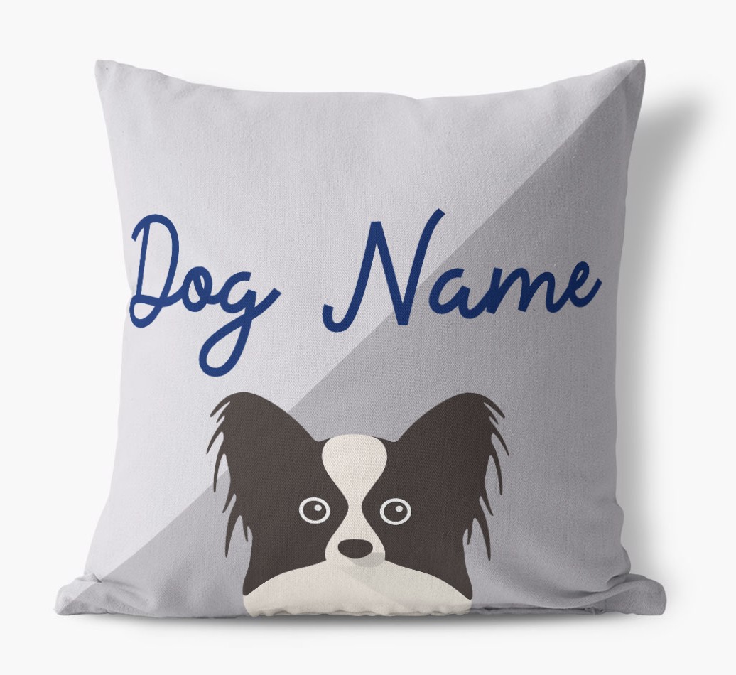 Peeking Name: Personalised {breedFullName} Cushion