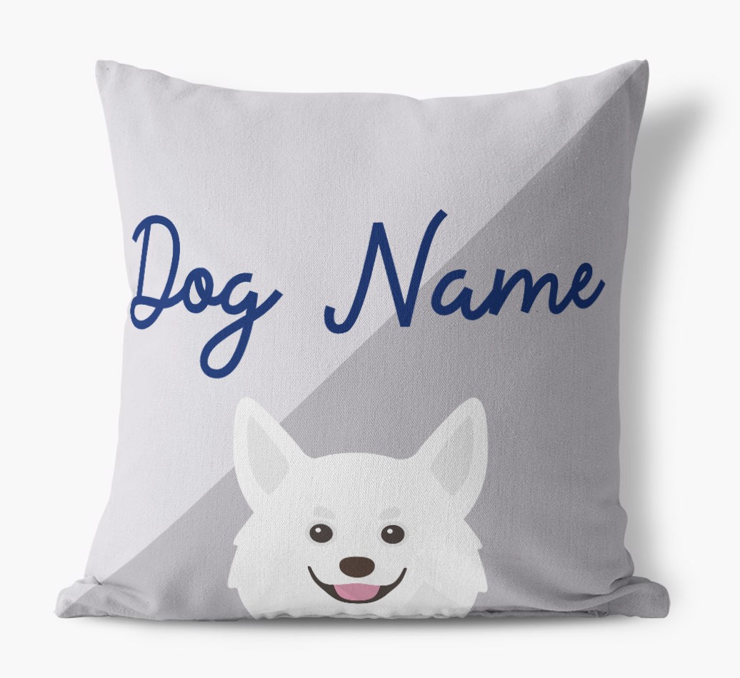 Peeking Name: Personalised {breedFullName} Cushion