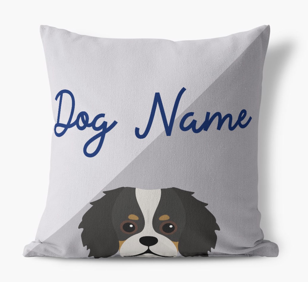 Peeking Name: Personalised {breedFullName} Cushion