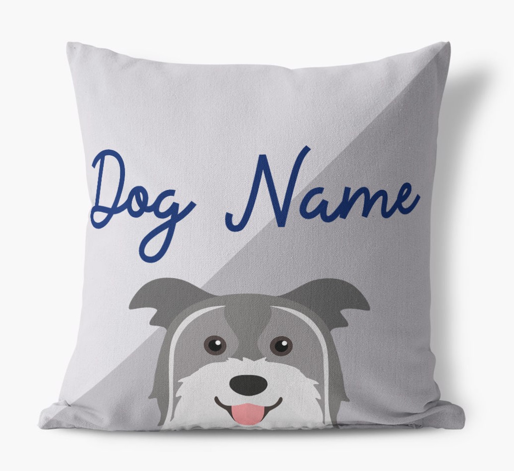 Peeking Name: Personalised {breedFullName} Cushion