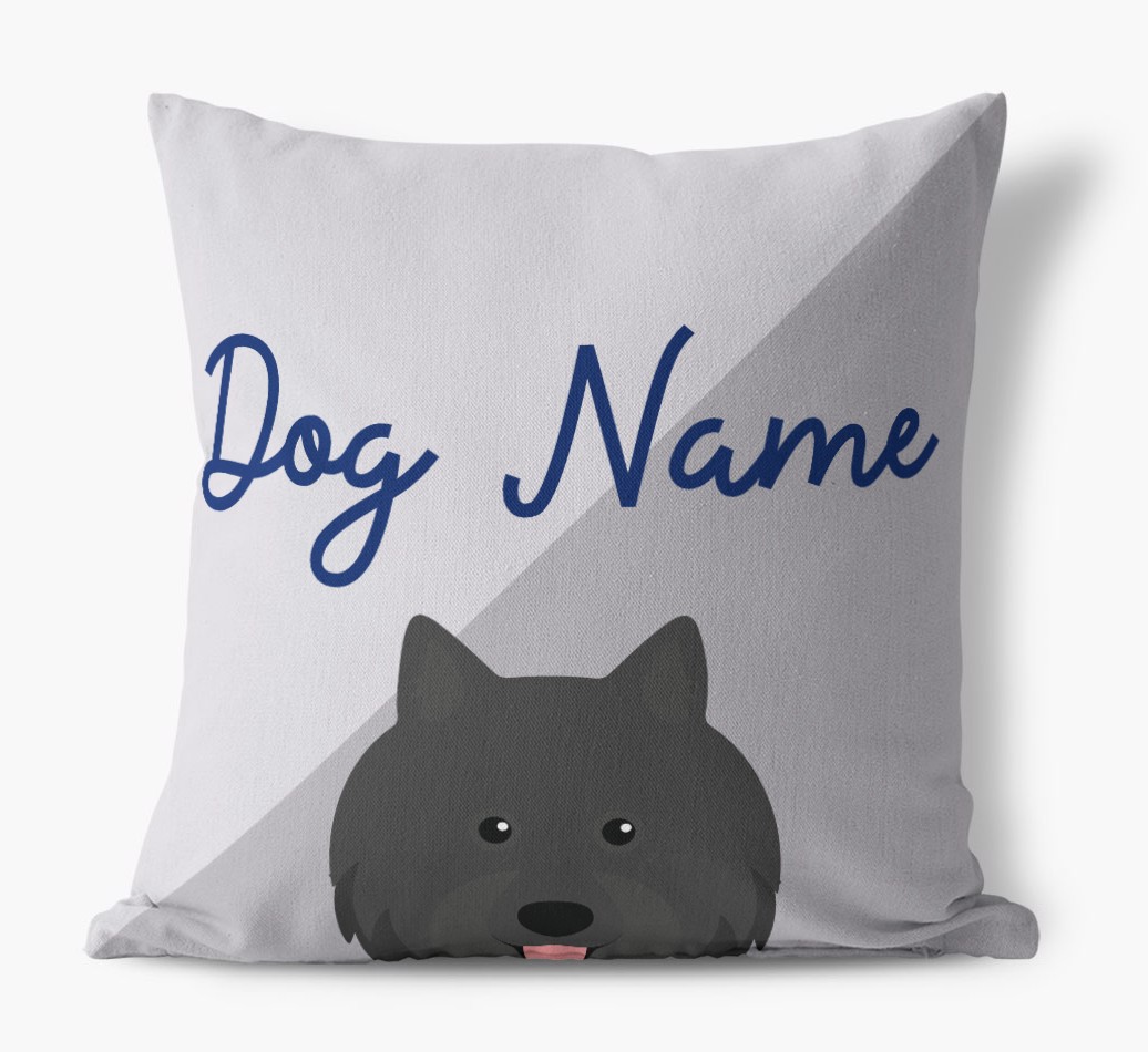 Peeking Name: Personalised {breedFullName} Cushion