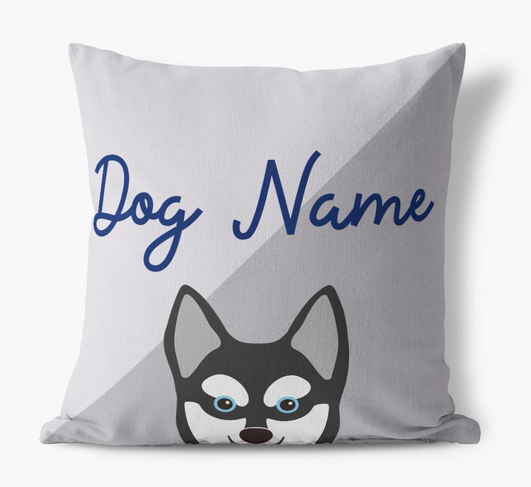 Peeking Name: Personalized {breedFullName} Pillow