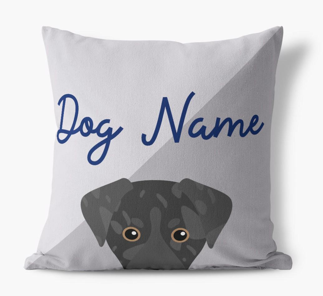 Peeking Name: Personalized {breedFullName} Pillow