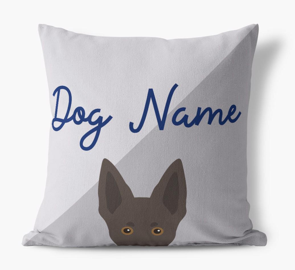 Peeking Name: Personalized {breedFullName} Pillow