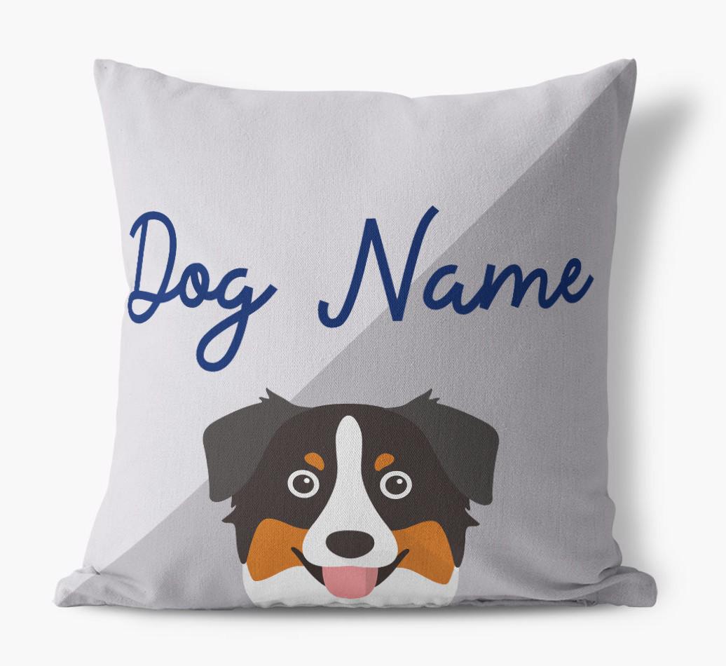 Peeking Name: Personalized {breedFullName} Pillow