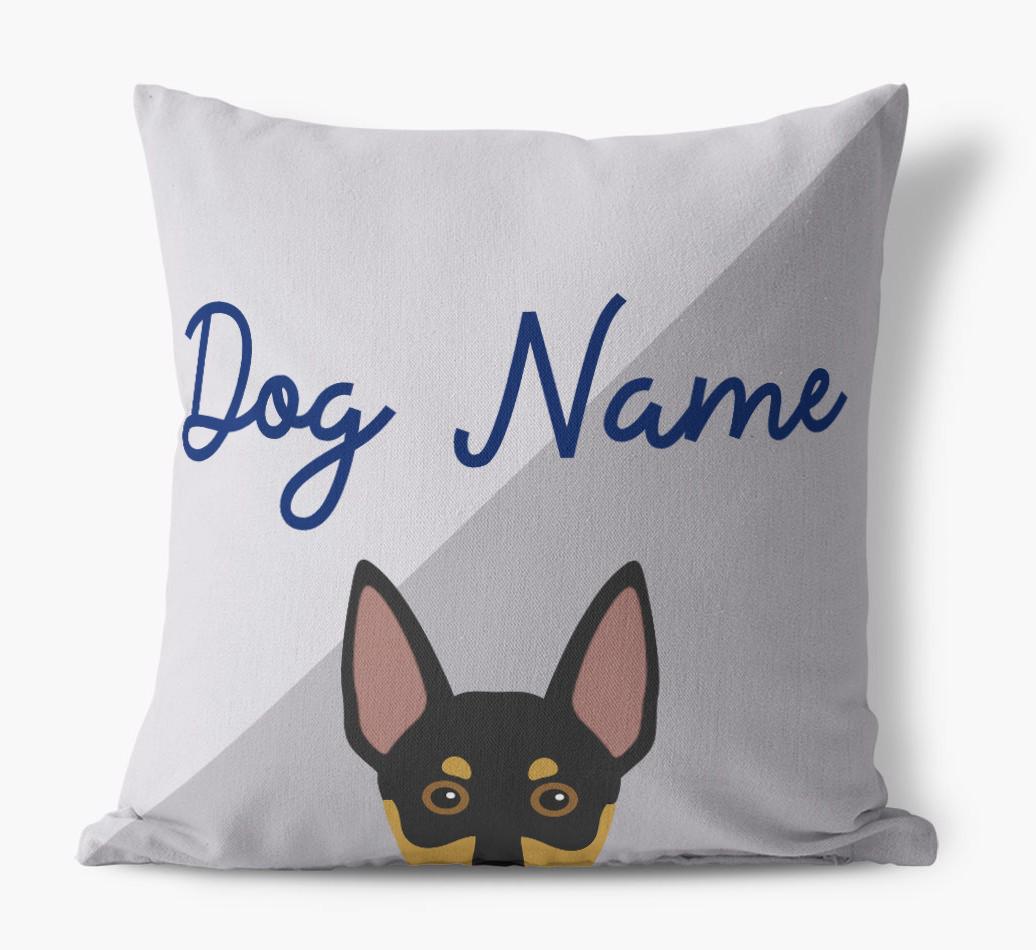 Peeking Name: Personalized {breedFullName} Pillow
