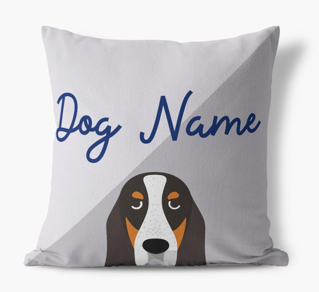 Peeking Name: Personalized {breedFullName} Pillow