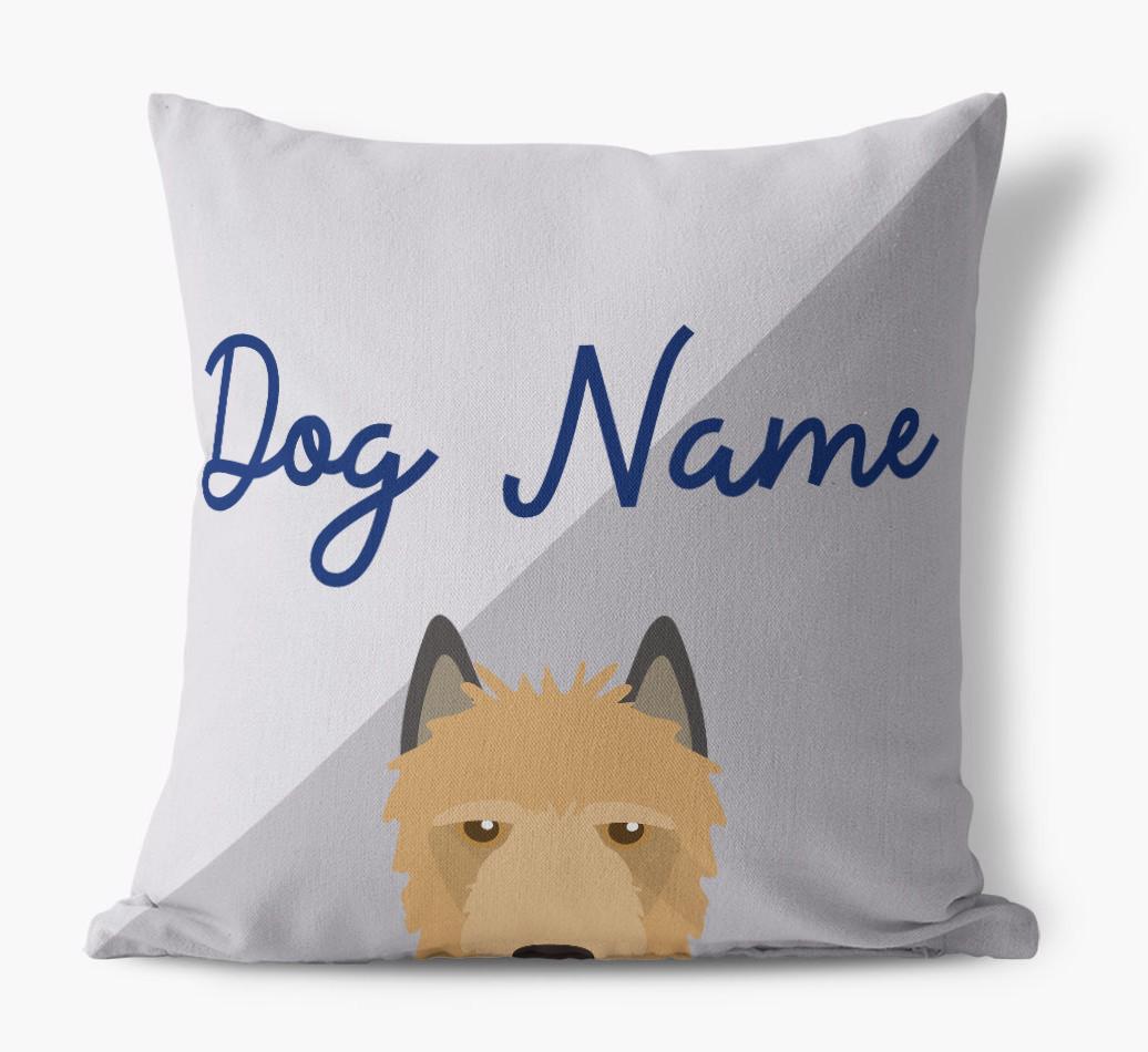 Peeking Name: Personalized {breedFullName} Pillow