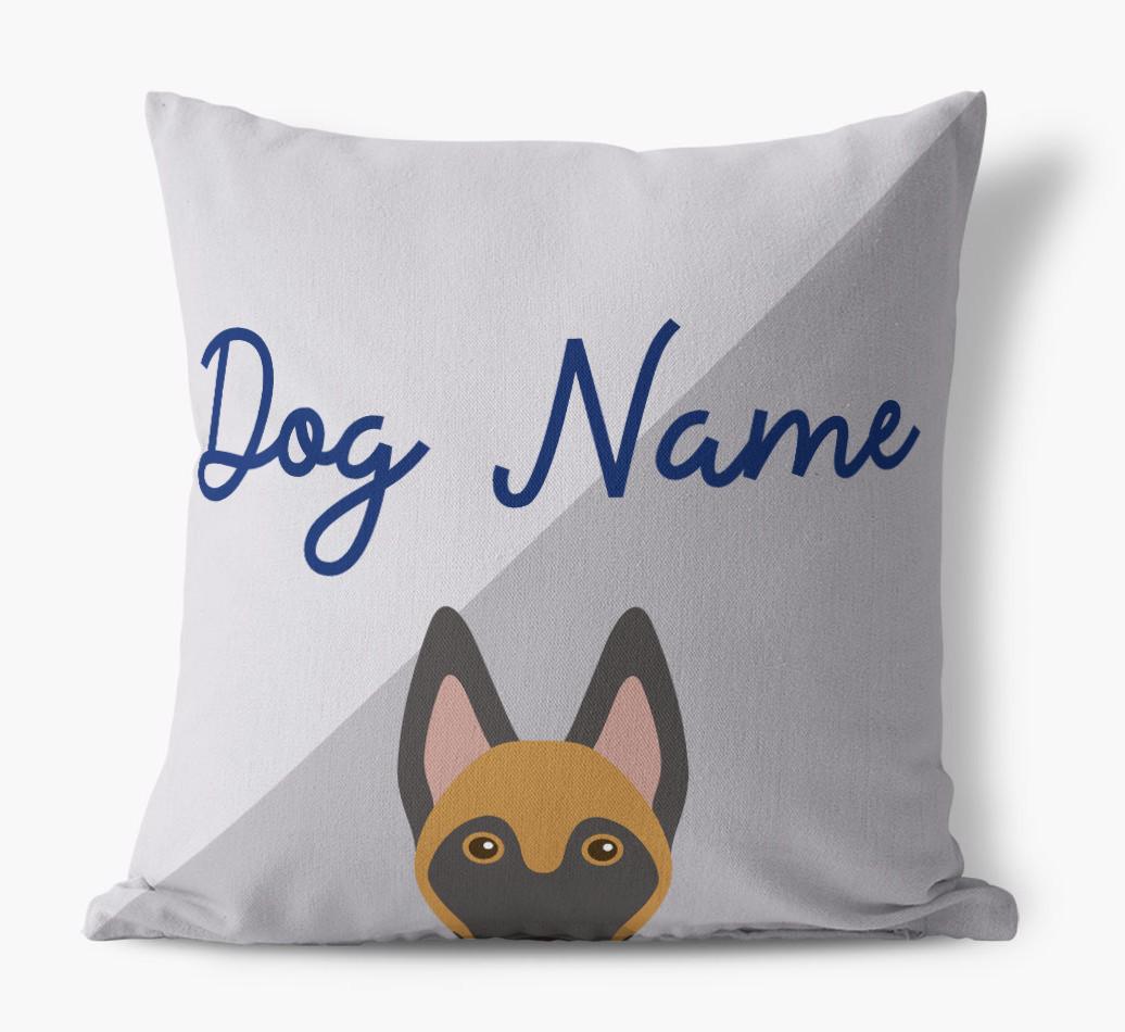 Peeking Name: Personalized {breedFullName} Pillow