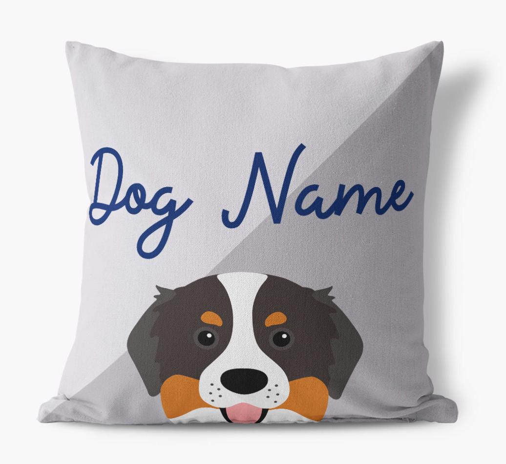 Peeking Name: Personalized {breedFullName} Pillow