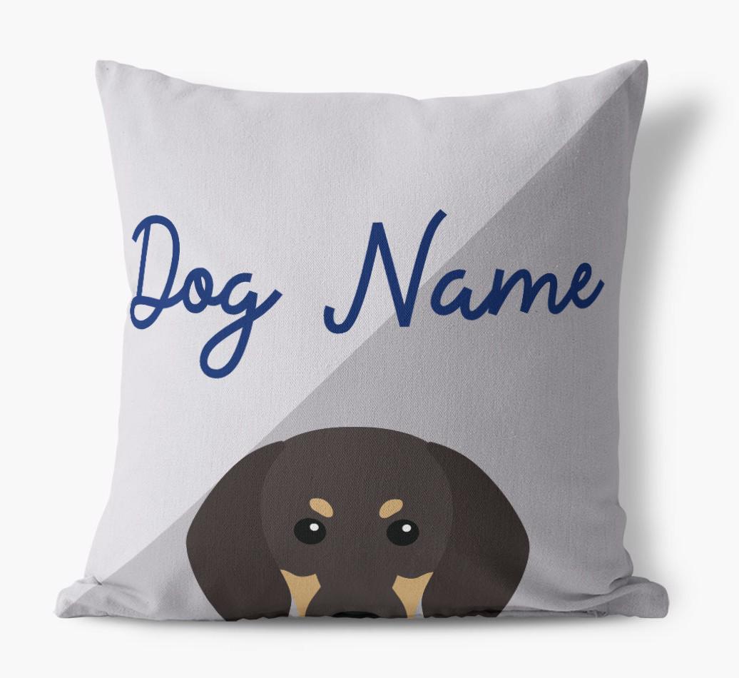 Peeking Name: Personalized {breedFullName} Pillow