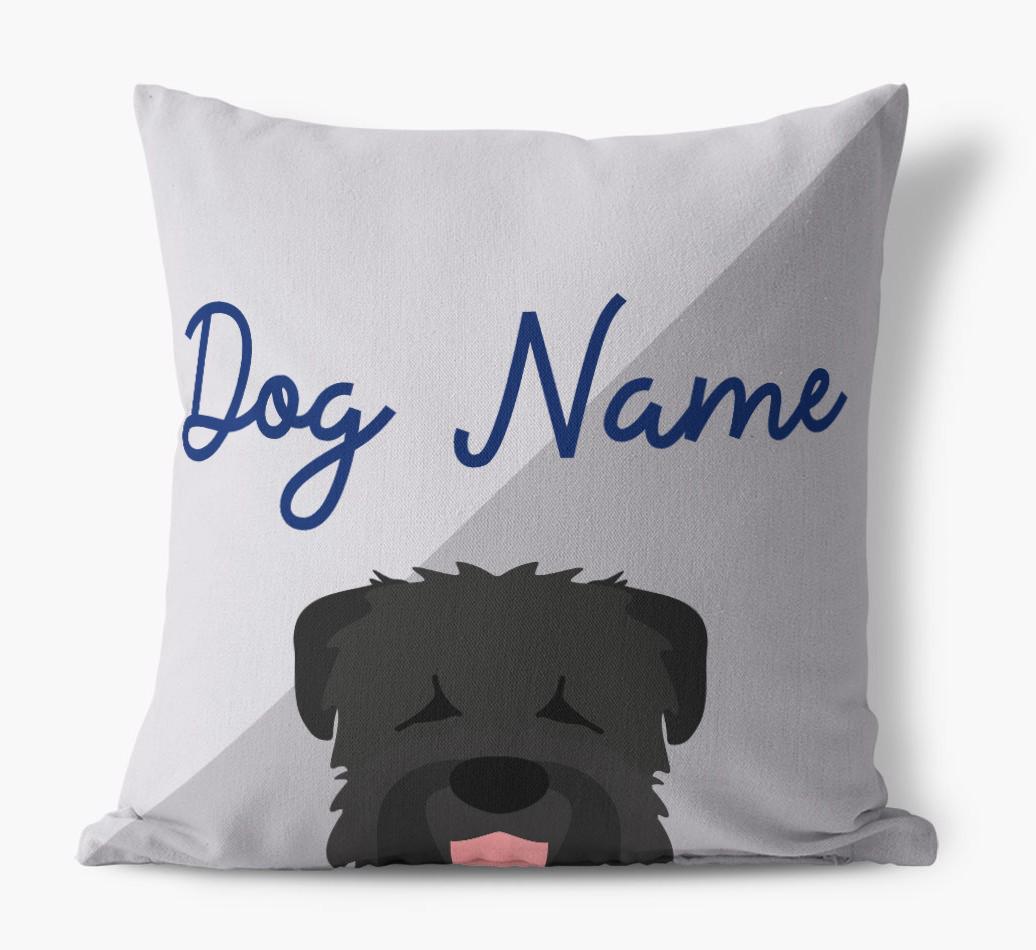 Peeking Name: Personalized {breedFullName} Pillow