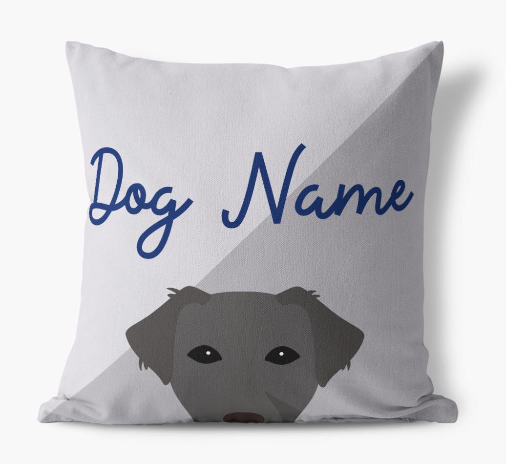Peeking Name: Personalized {breedFullName} Pillow