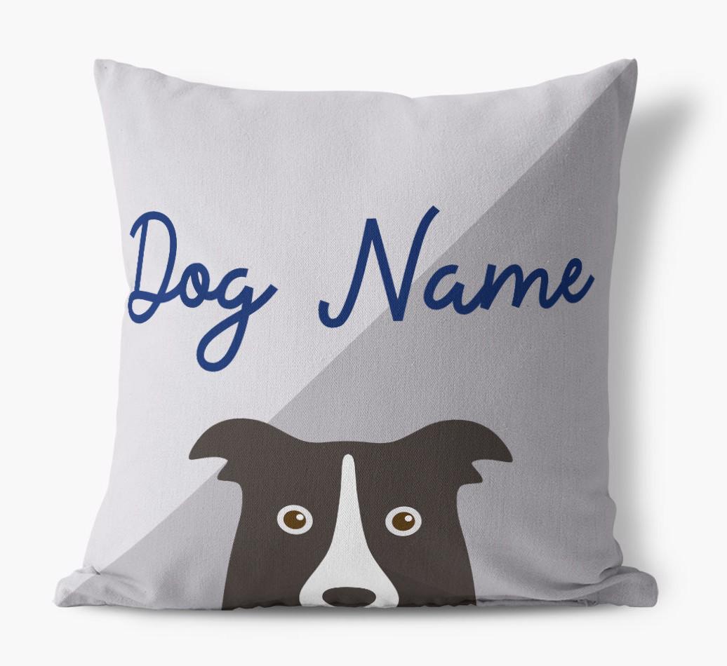 Peeking Name: Personalized {breedFullName} Pillow
