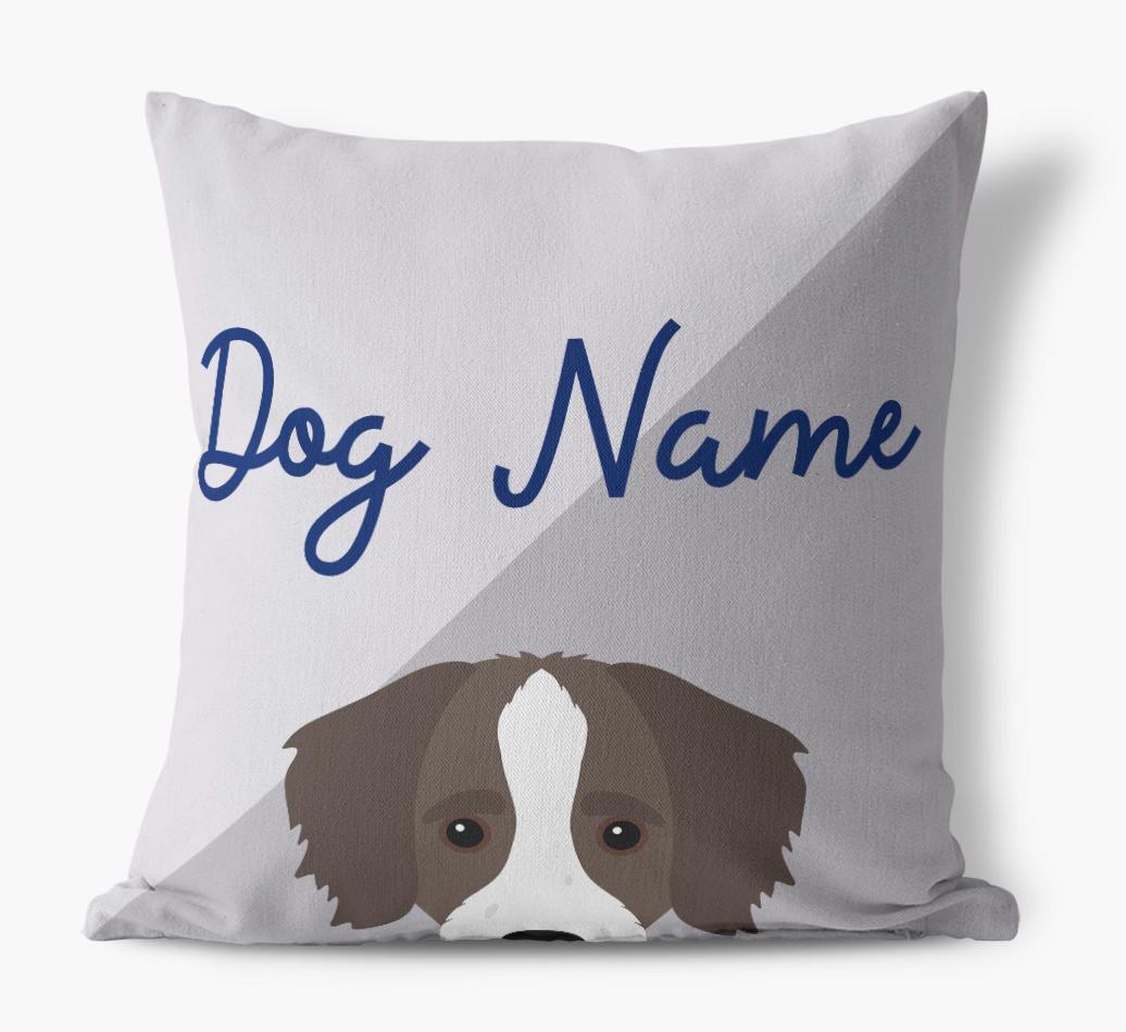 Peeking Name: Personalized {breedFullName} Pillow