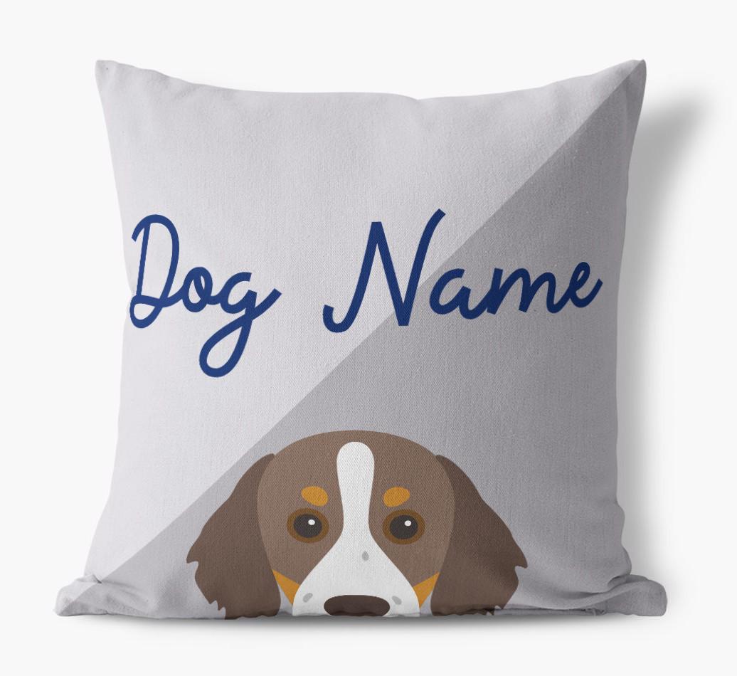Peeking Name: Personalized {breedFullName} Pillow