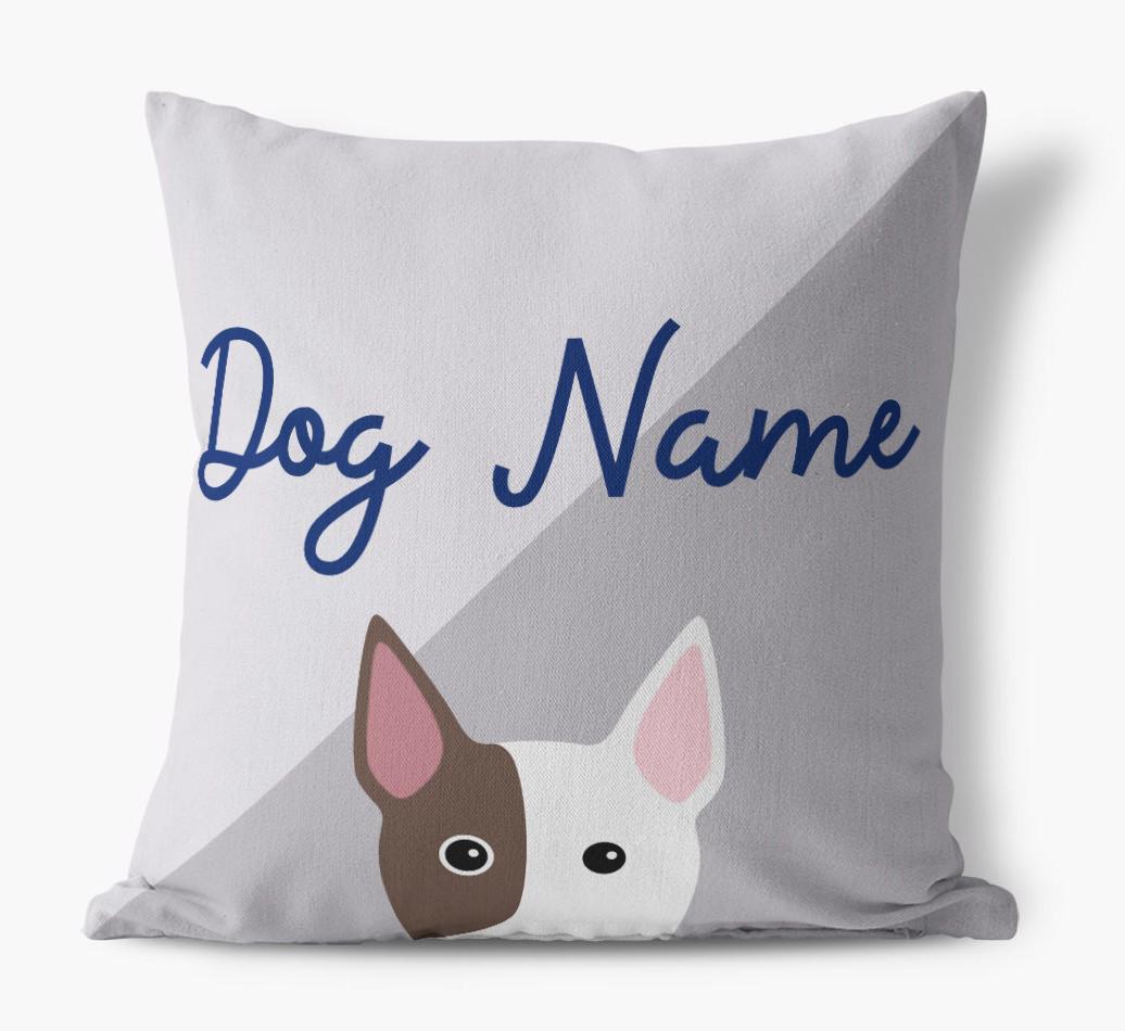 Peeking Name: Personalized {breedFullName} Pillow