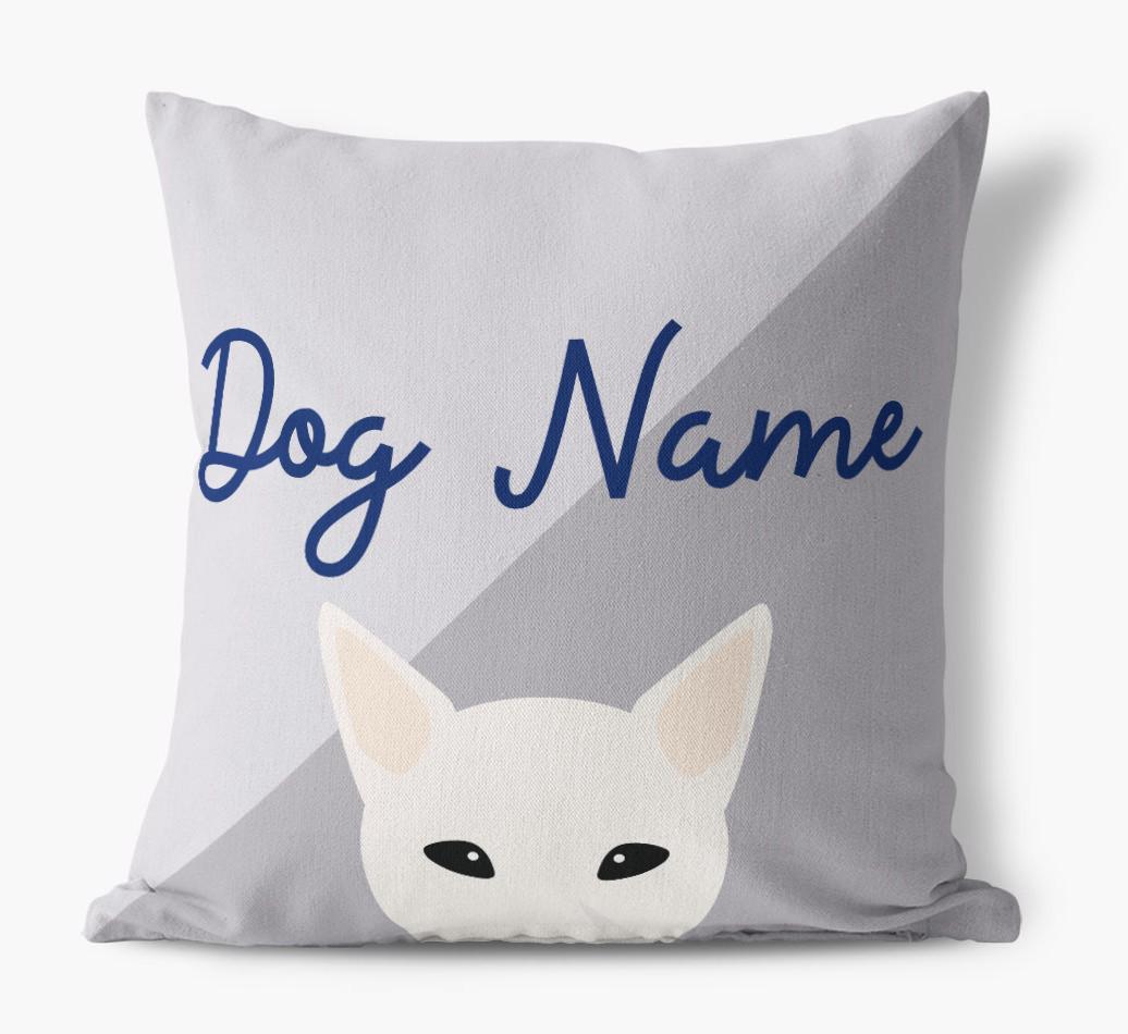 Peeking Name: Personalized {breedFullName} Pillow