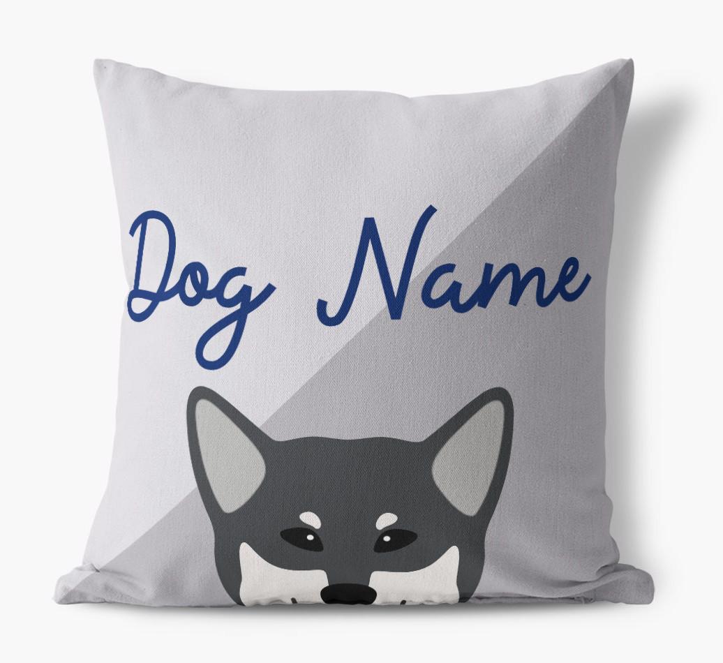 Peeking Name: Personalized {breedFullName} Pillow