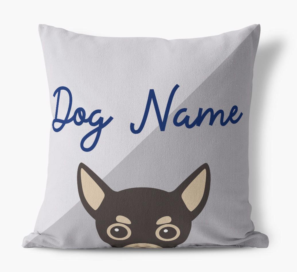 Peeking Name: Personalized {breedFullName} Pillow