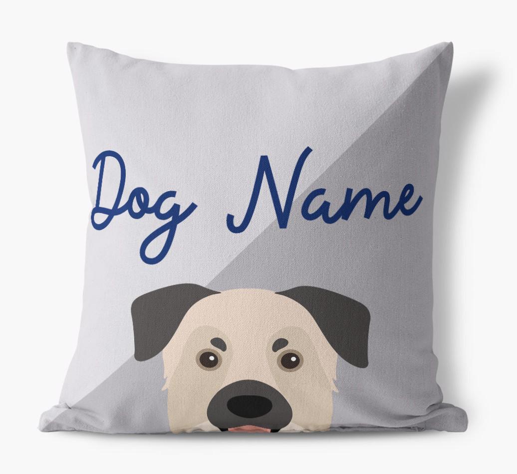 Peeking Name: Personalized {breedFullName} Pillow