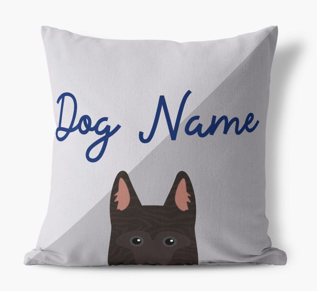 Peeking Name: Personalized {breedFullName} Pillow