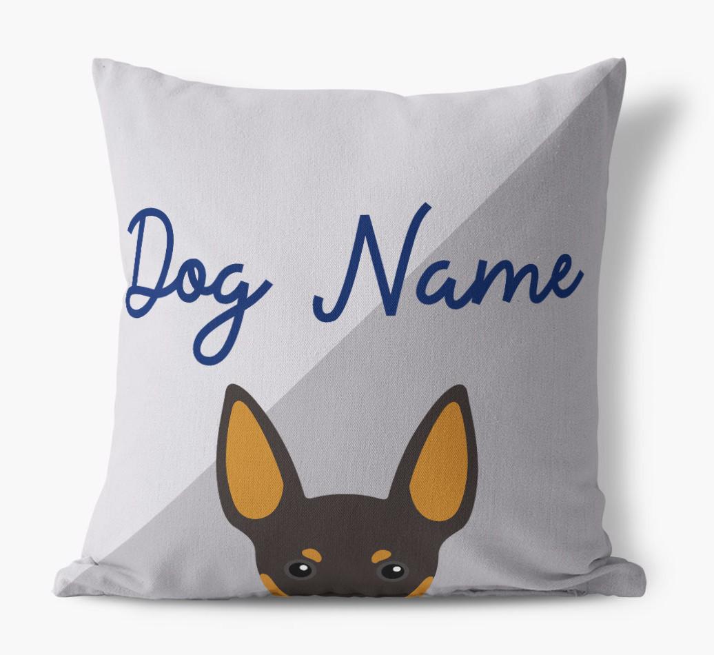 Peeking Name: Personalized {breedFullName} Pillow