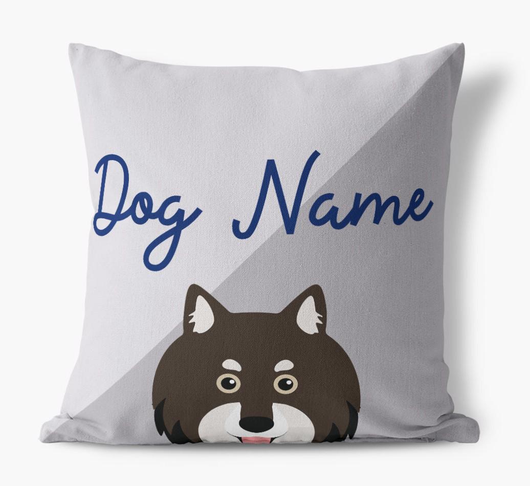 Peeking Name: Personalized {breedFullName} Pillow